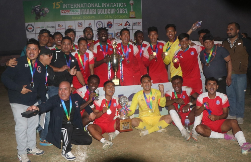 Machindra Itahari Gold Cup Champion
