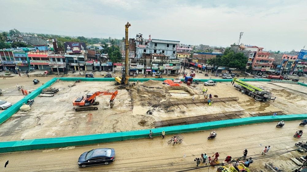 Kanchanpur-Kamala Road Extension: Construction of 'Overpass' started at Lahan