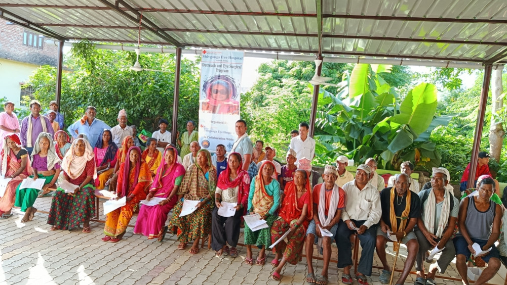 Free cataract surgery for 35 people in one day