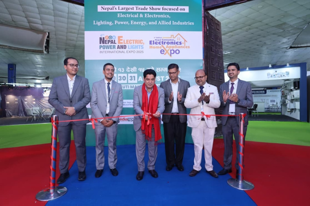 The electronics exhibition has started