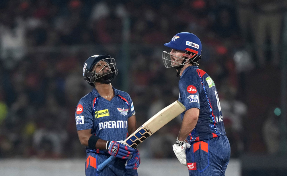 Lucknow dominates Hyderabad