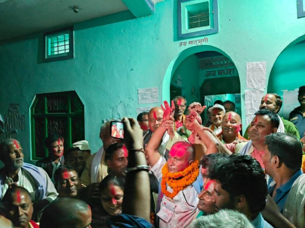 Ram Naresh Rai was elected as the president of JSP Nepal Mahottari