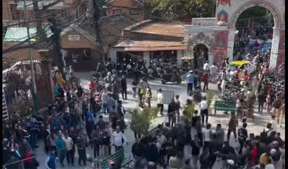 Clash between NSS and ANERASWIU on Patan campus