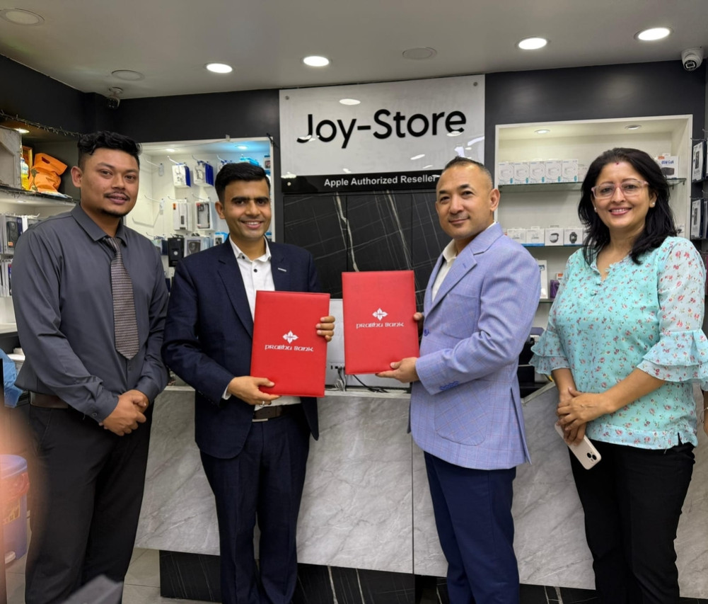 Special discount deal between Joy Store and Prabhu Bank