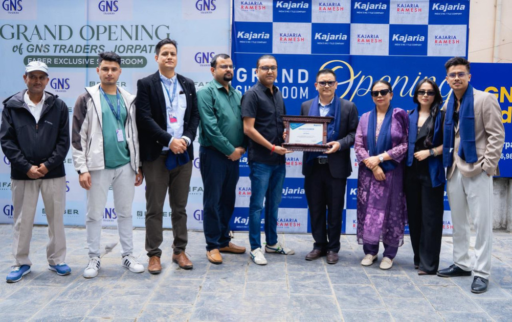 Kazaria's new showroom at Jorpati