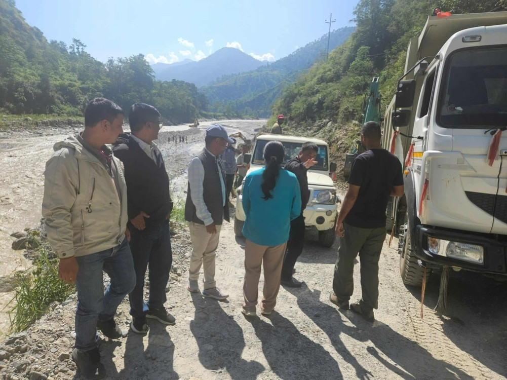 Five days later, BP Highway, Nepalthok-Dhulikhel section opened for traffic