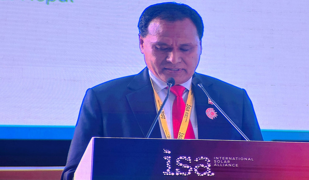 Energy Minister Ghising calls for investment in Nepal's renewable energy