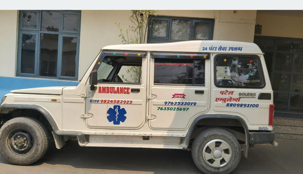 Drugs recovered from ambulance in Lalitpur