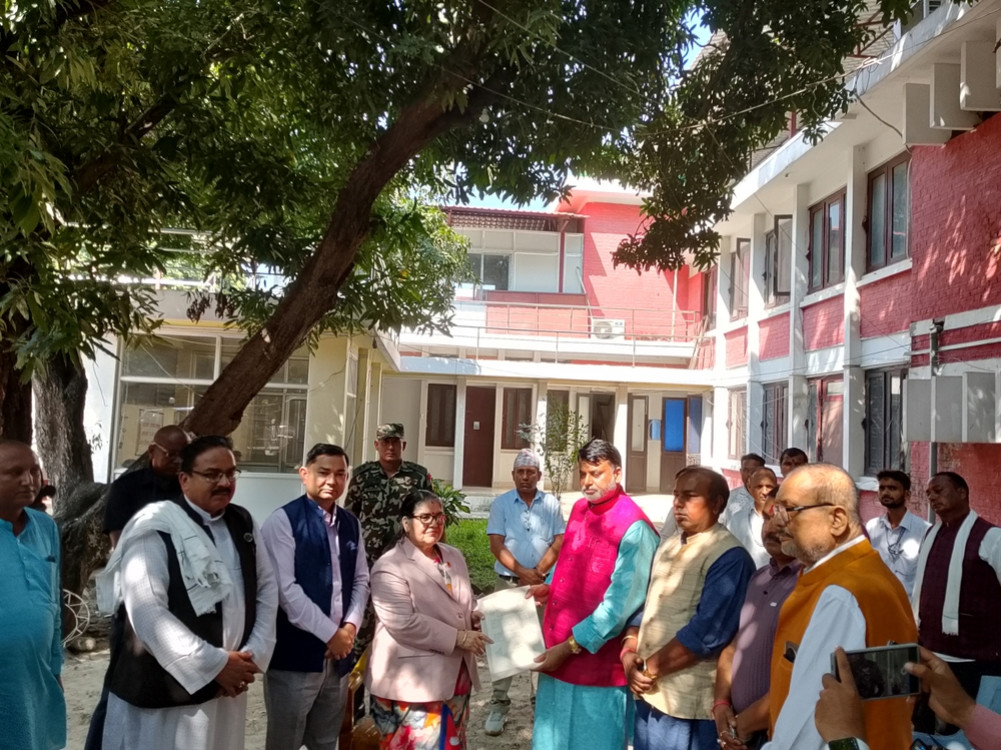 With the support of 57 MPs from 6 parties, LOSPA's Sonal submitted his claim for Madhes chief ministership