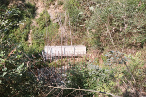 Pankhukhola bridge in Madhyapahari has been standing for 8 years