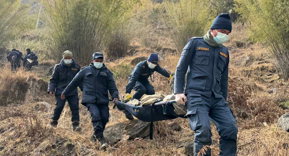 An abandoned body of a man was found in Manang