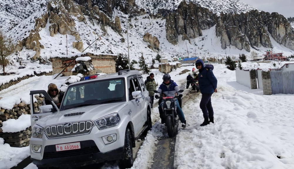 Road opens all the way to Khangsar in Upper Manang
