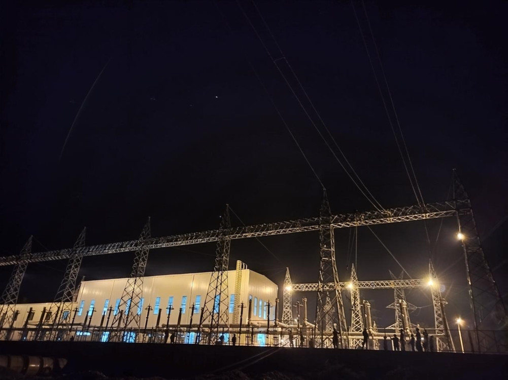 Tanahun's Markichoke 220 KV substation in operation
