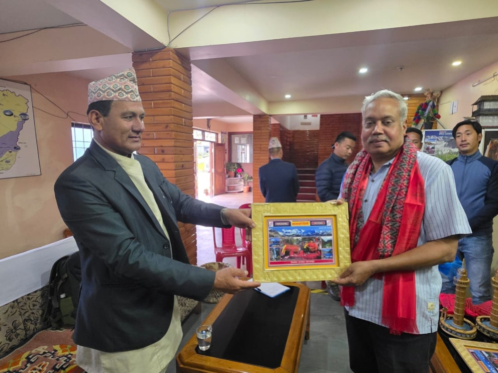 Indian Ambassador to Srivastava Taplejung