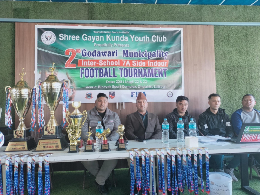 Preparations complete for inter-school seven A side football in Godavari