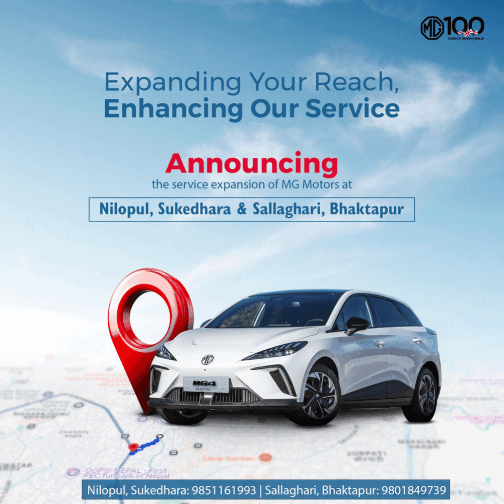 Two new service centers of MG Motor