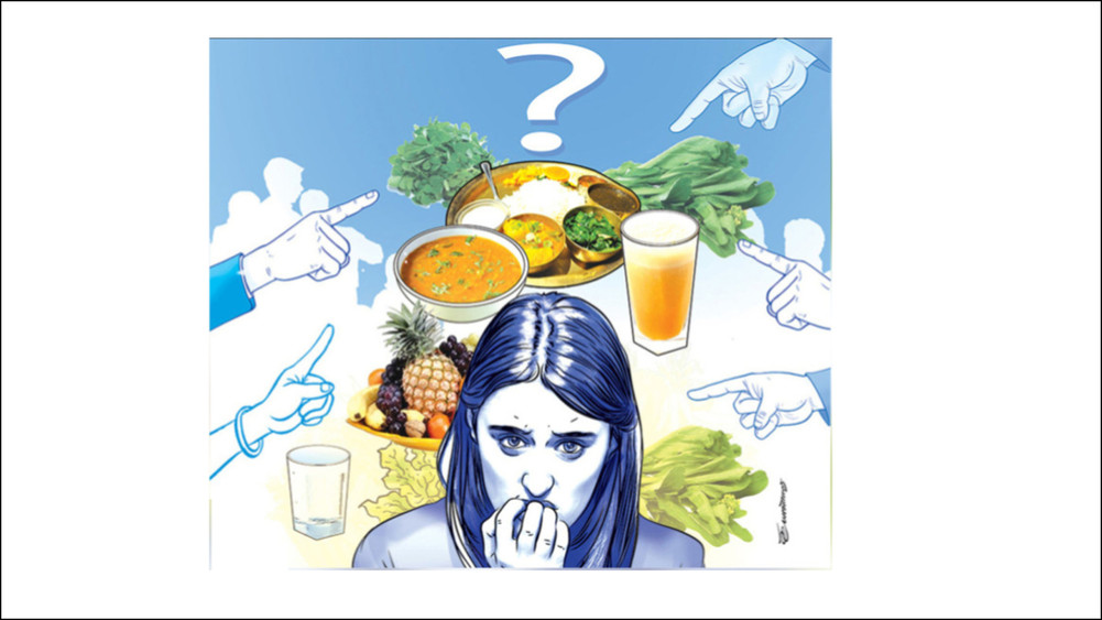 What daily routine should be adopted for healthy mental health?