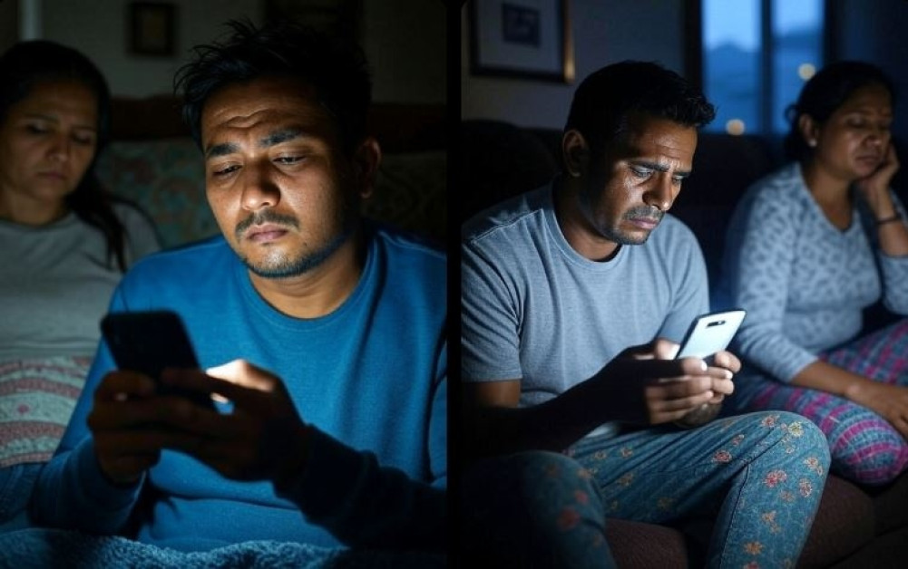Insomnia: screen addiction or work pressure?