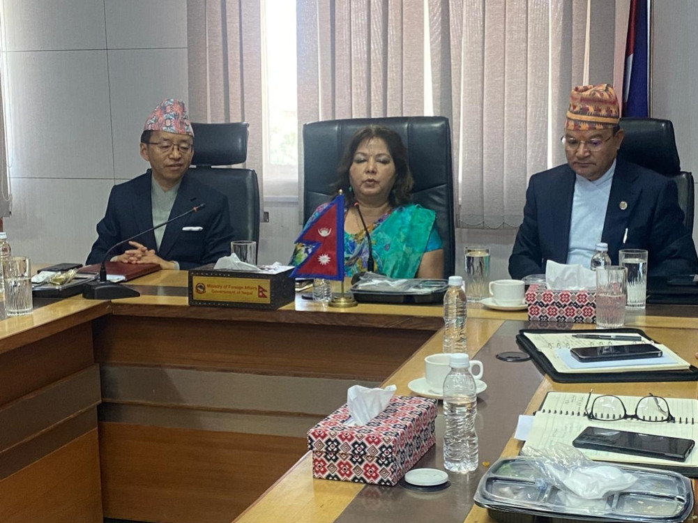 We are in the final preparations for the Everest dialogue: Foreign Minister Rana