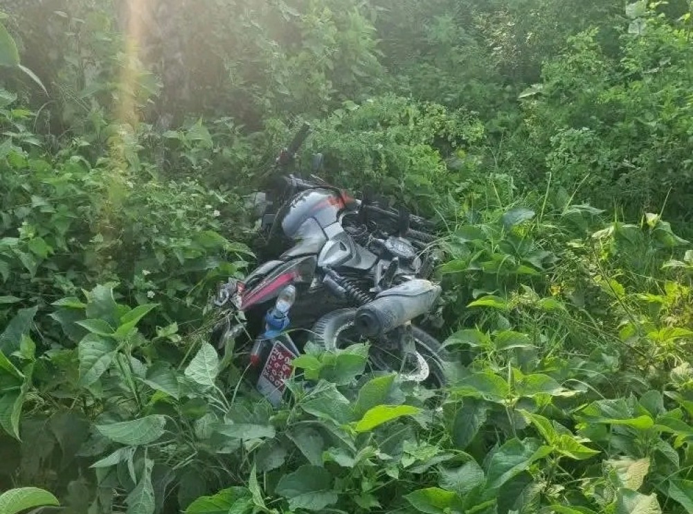 One person died in a motorcycle accident