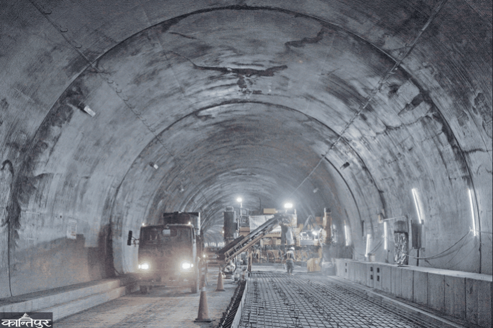 Obstruction of Nagadhunga tunnel work due to fulfilled demands