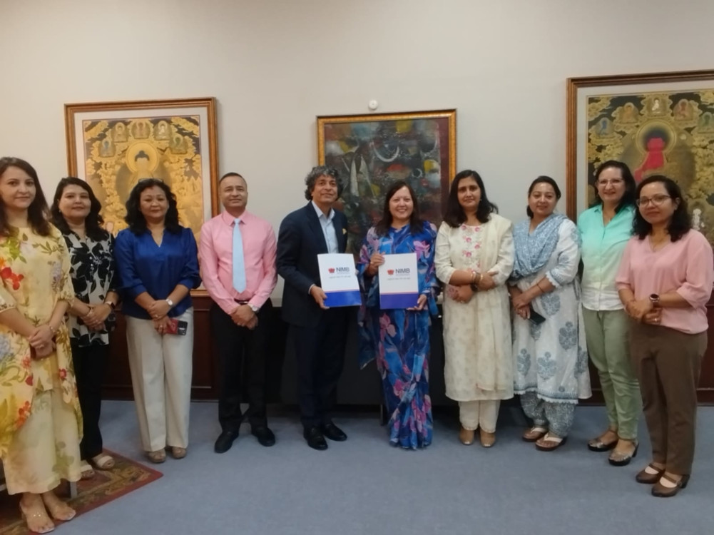 Agreement between Nepal Investment Mega Bank and Federation of Women Entrepreneurs