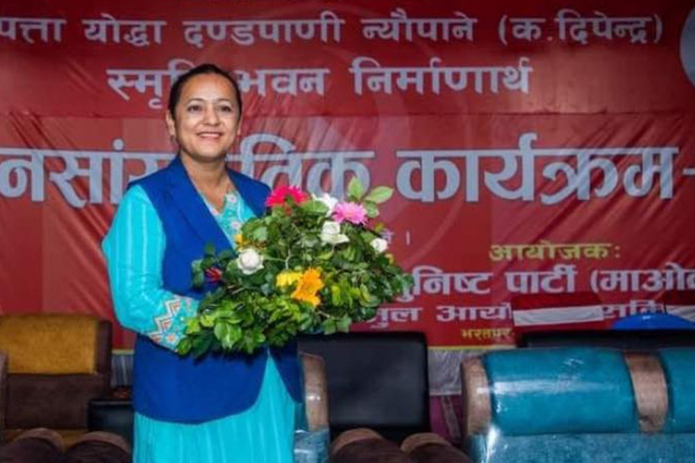 Nisha Neupane, daughter of missing 'warrior', on NCP's proportional list