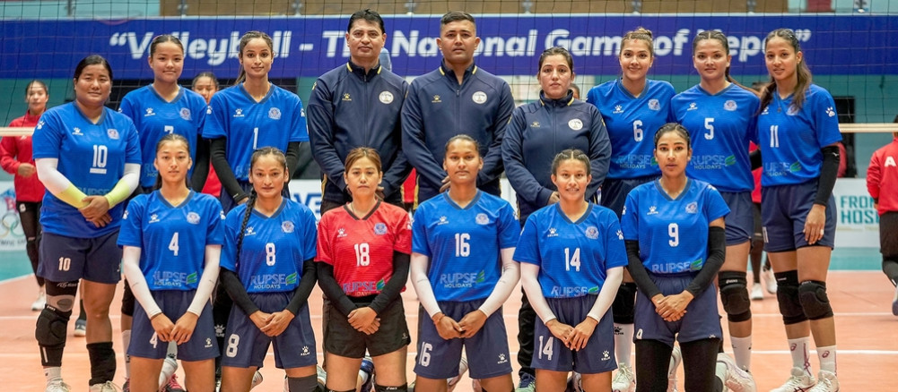 Police Volleyball Team with Rupsey Sports