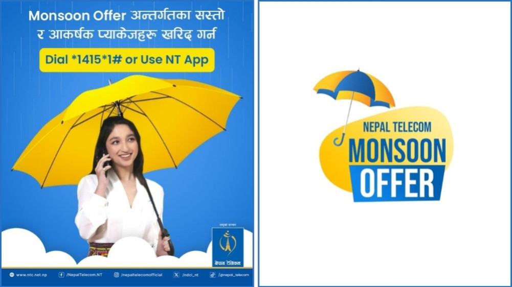 Monsoon offer of Nepal Telecom