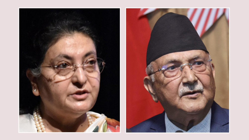 Will Oli hand over UML to former president Bhandari?