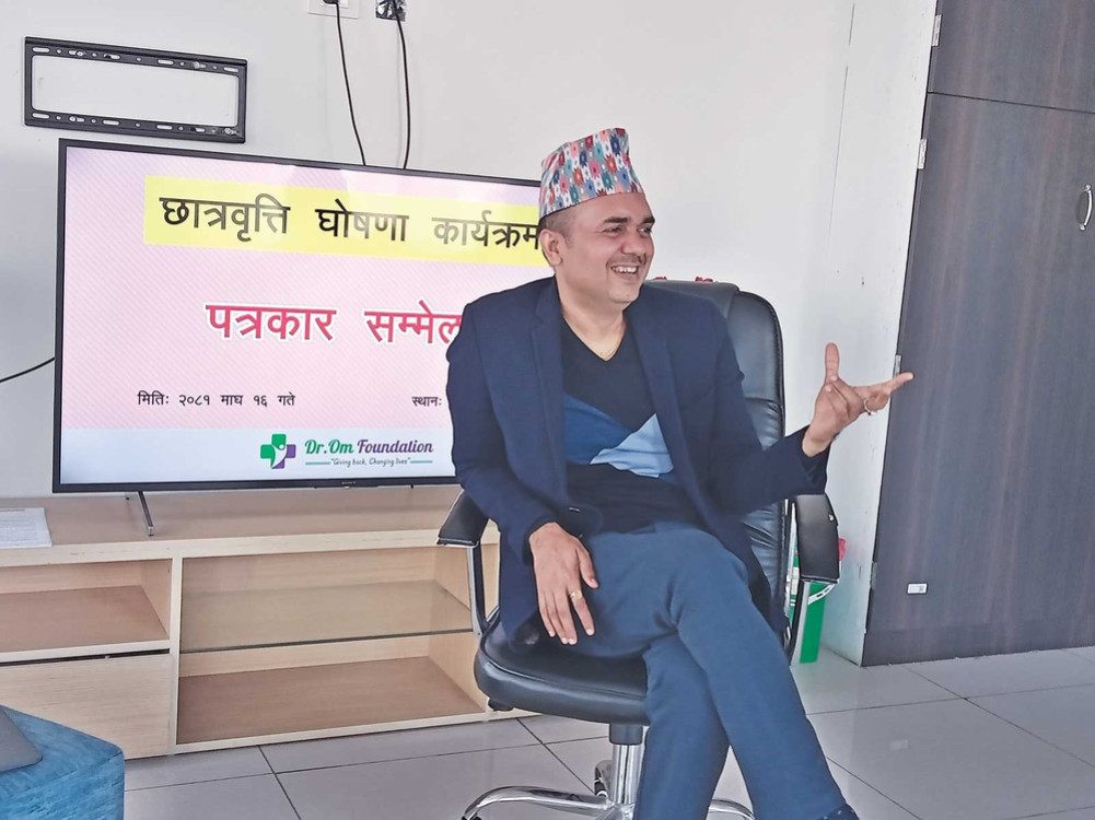 Dr. OM Foundation to provide scholarships to students
