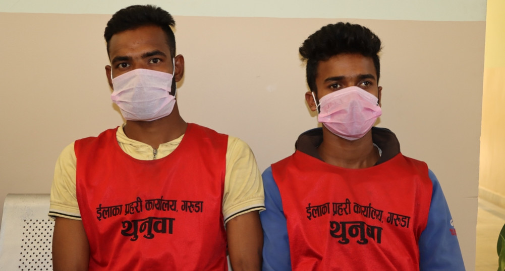 Woman dies due to electric shock, two arrested