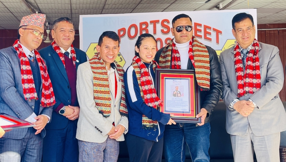 Honored for Paralympics bronze winner Renu
