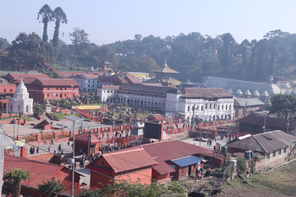 Exhibition of ancient materials at Pashupatinath Temple