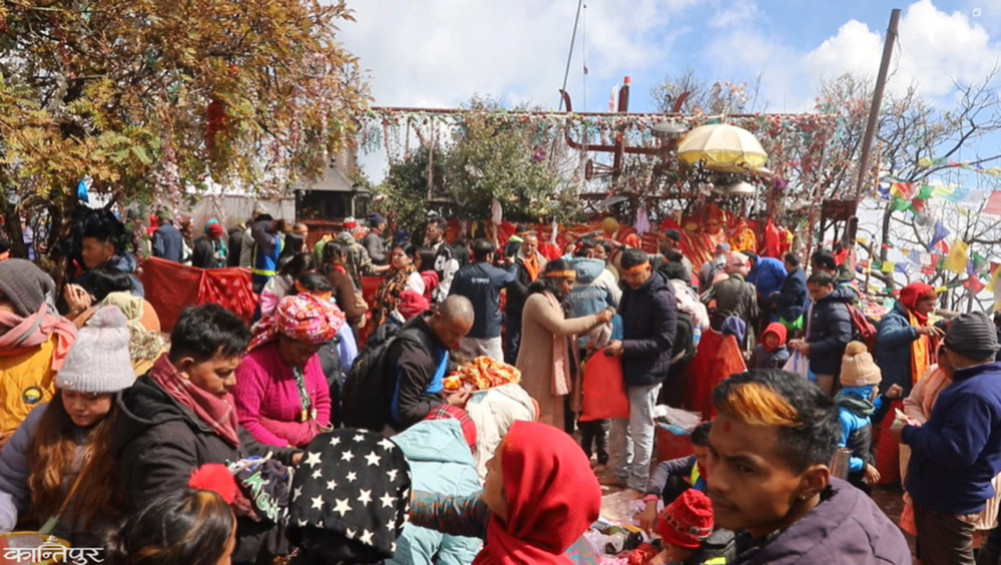 Many pilgrims this year in Pathibhara