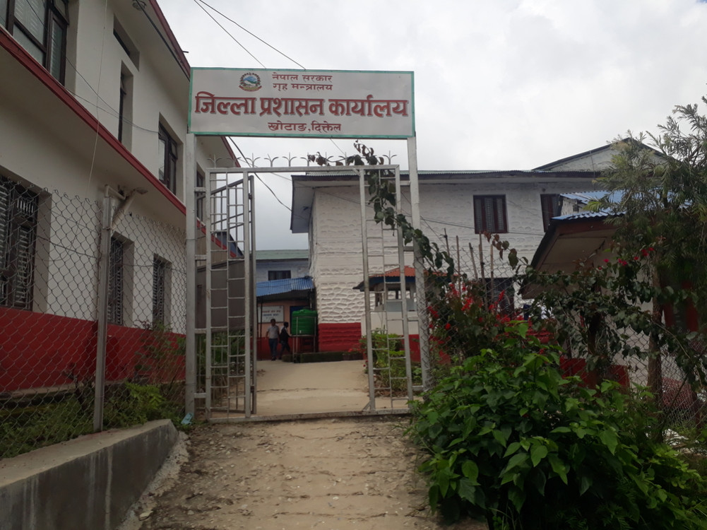 Khotang administration urged to be cautious as the risk of flood has increased