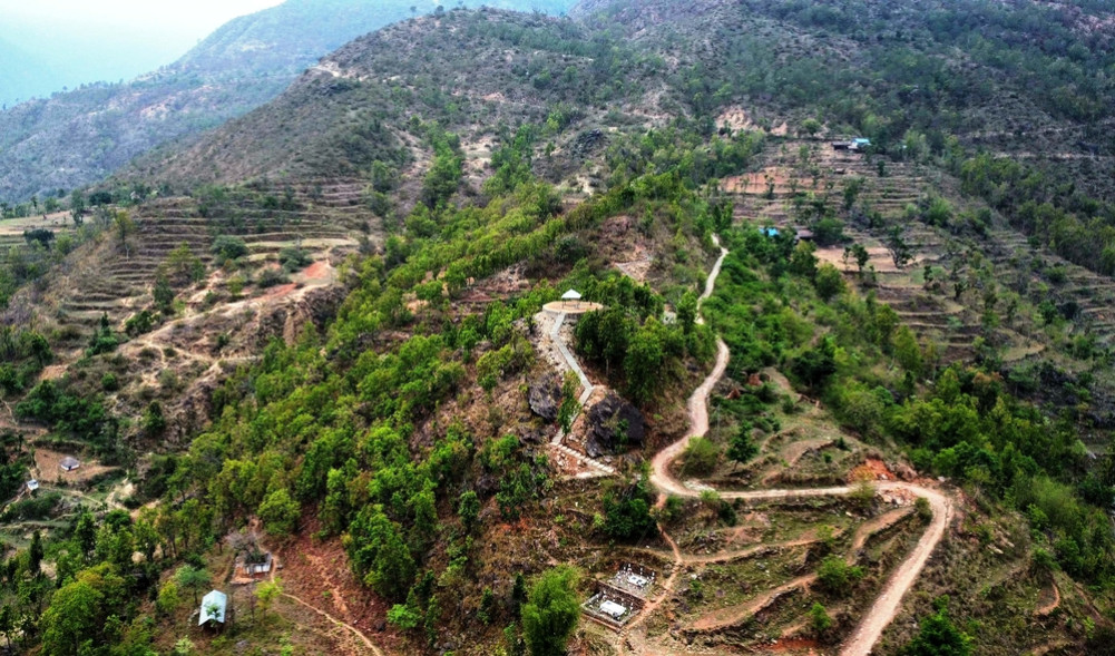 Kailash Parbat and Green Hills of Bhojpur are being conserved