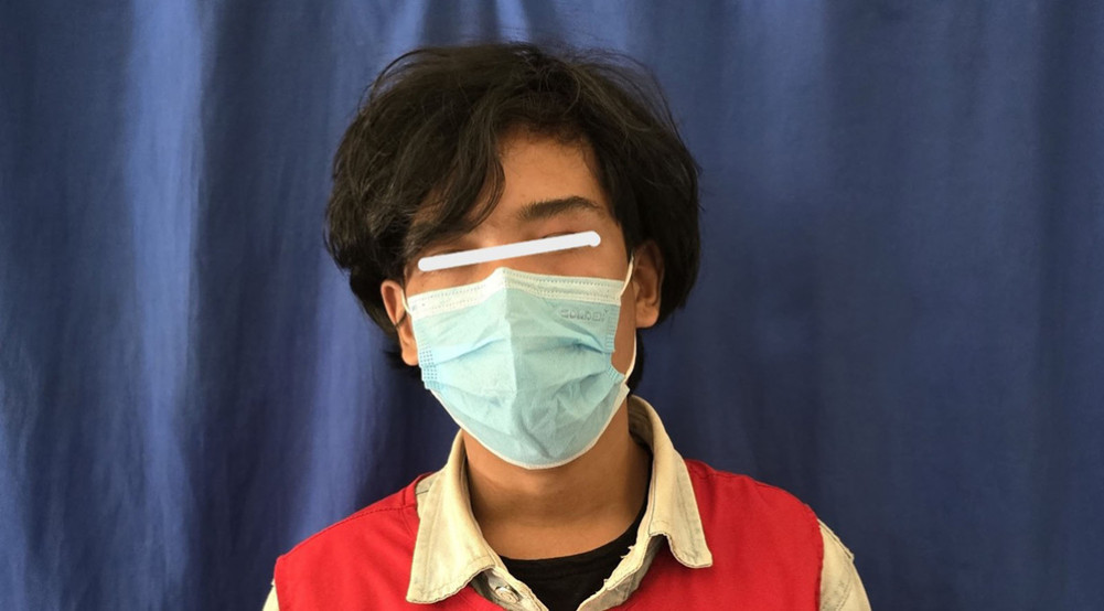 Young man arrested with brown heroin