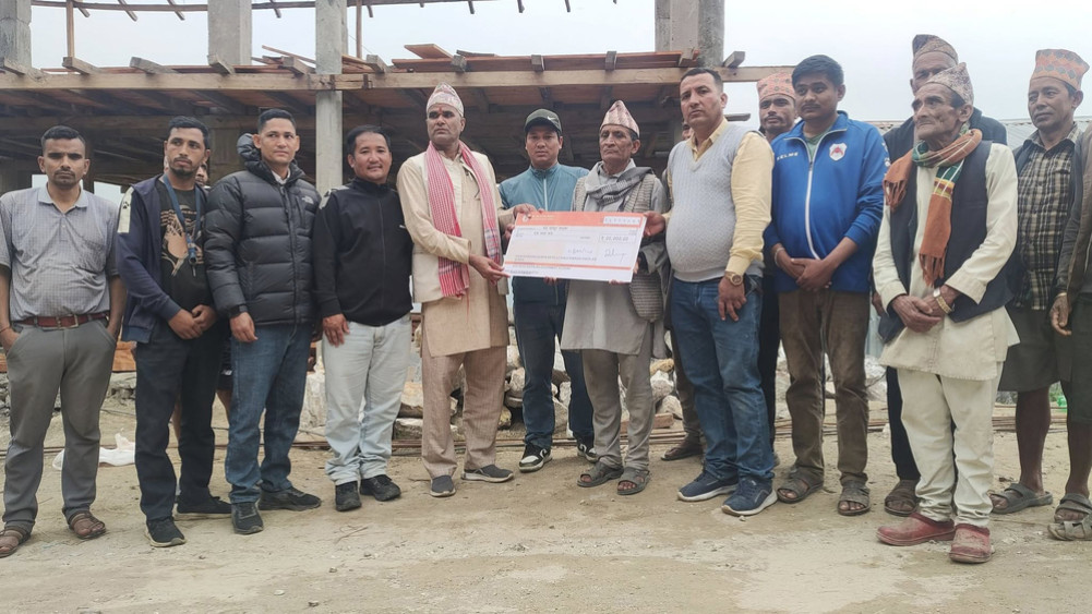One lakh is provided to those who migrate to Barahapokhari Rural Municipality