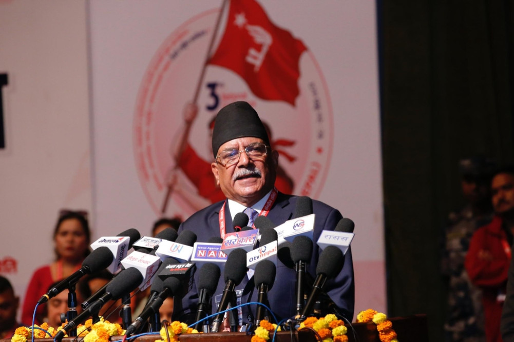 UML has been disgraced in the world with the gossip about capturing Kathmandu: President Dahal