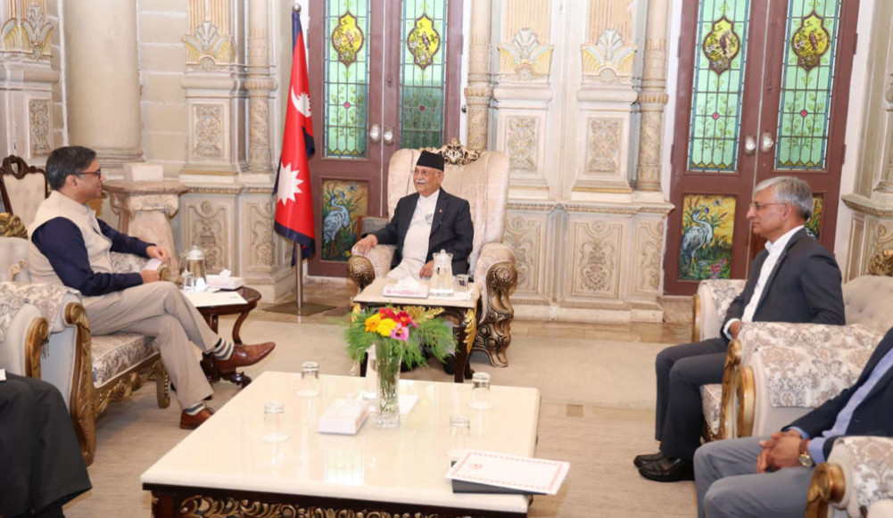 Misri returned after inviting Oli to visit Bodh Gaya