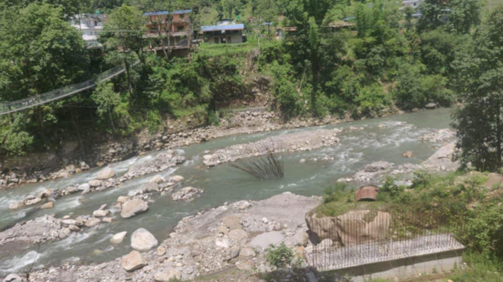 The construction of the bridge has been incomplete for five years