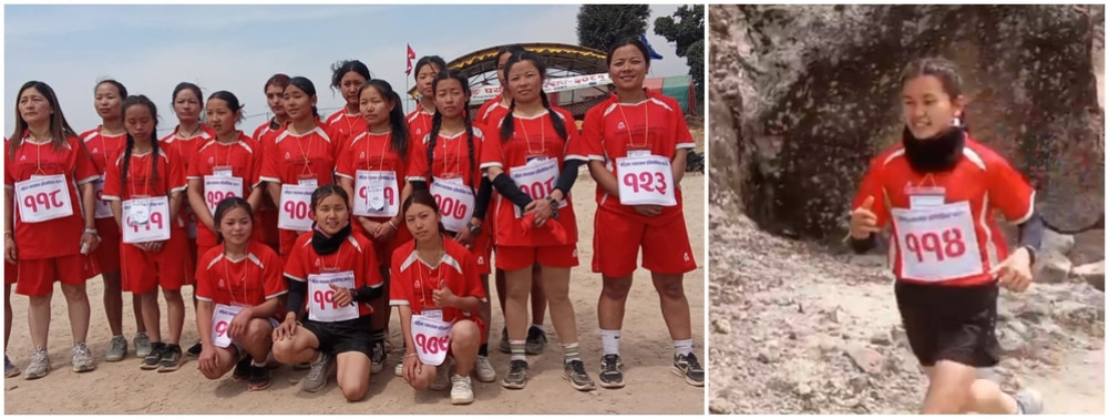Pushpa champion in running