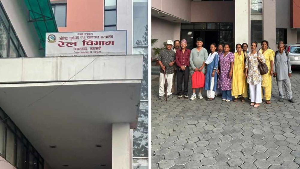 The victims of Bardiwas reached the railway department again asking for compensation