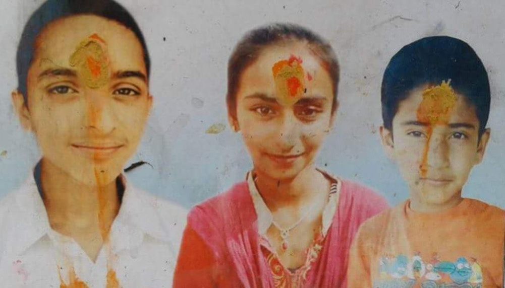 The 'suspicious murder' of three minors