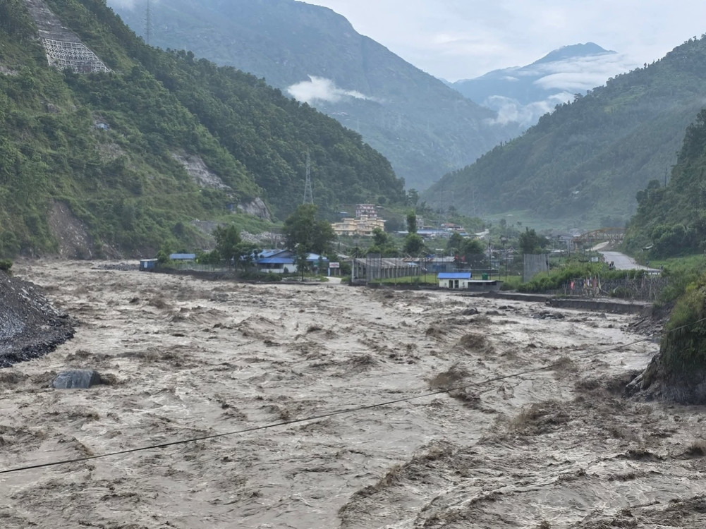 Sudden floods in Bhotekoshi, low coastal areas urged to be cautious