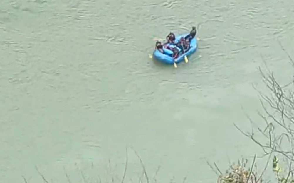 Divers mobilized to search for the missing motorcyclist in Trishuli