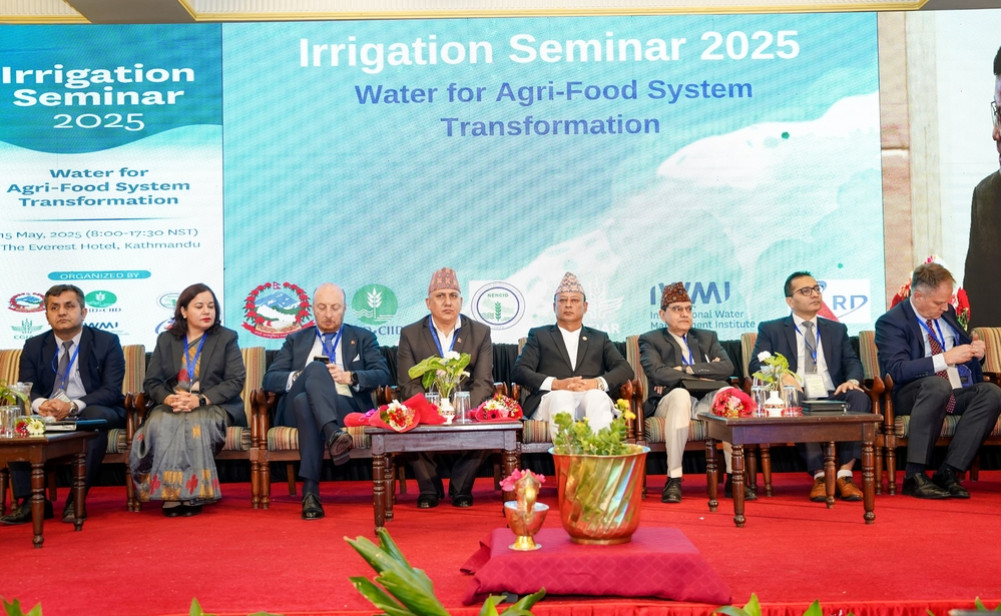 The importance of water for transformation of agriculture and food system is high: Energy Minister Khadka