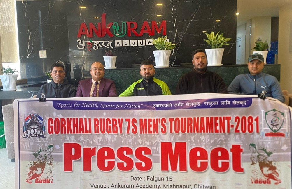 Gorkhali Rugby Tournament in Bharatpur from Friday