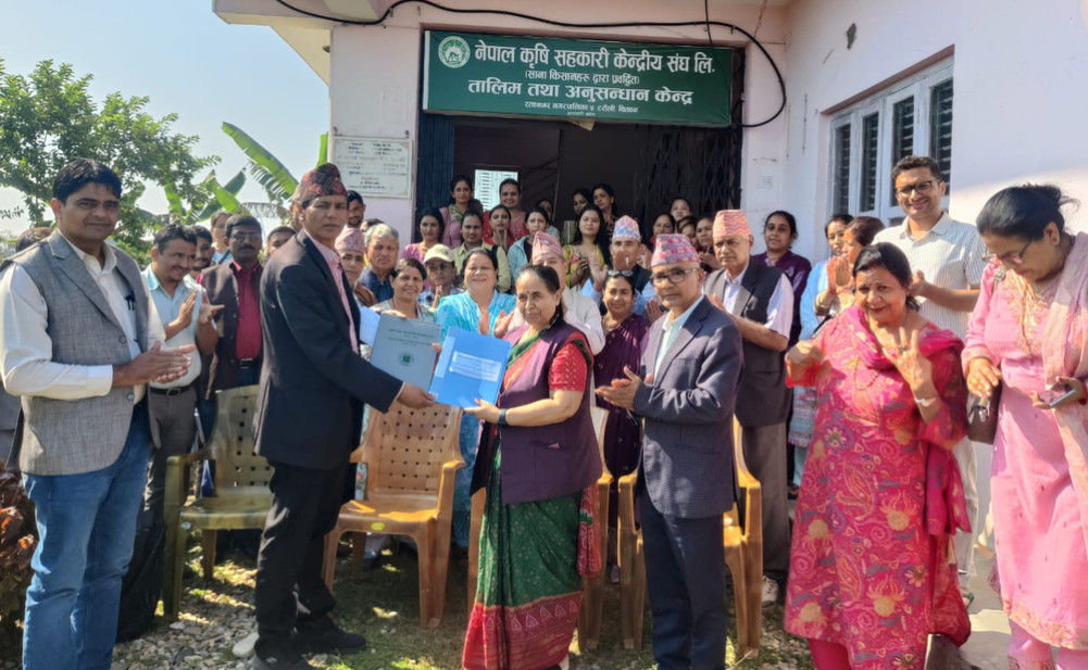 Cooperation agreement between Chitwan Rampur University and Central Association of Agricultural Cooperatives